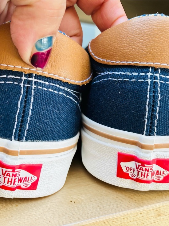 Vans Era 59 Canvas Navy Chevron Low Top 
shoes Casual Sneakers - Picture 8 of 10